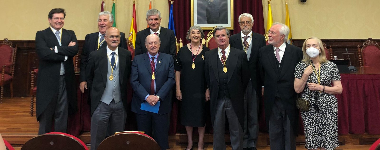 Juana Sánchez-Gey ingresa como académica en la Real Academia Hispano Americana de Ciencias, Artes y Letras