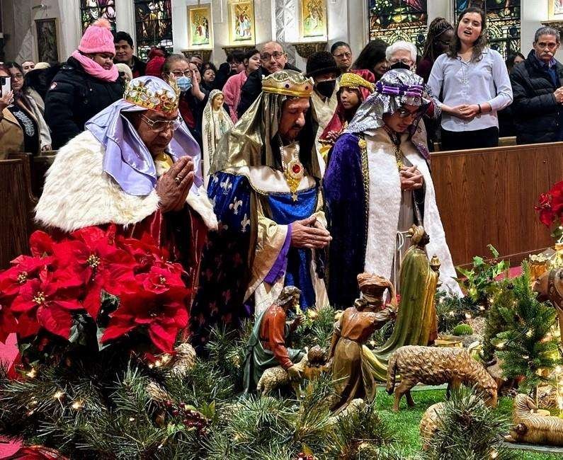 The Three Wise Men visit our New York Parishes
