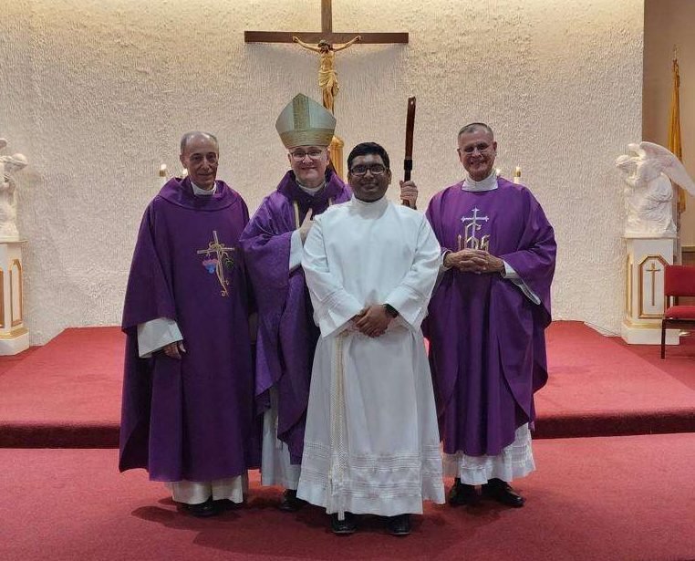 Idente Missionary Br. Loyce Selwyn Pinto Installed as Acolyte, Inspiring Others to Pursue Their Vocation